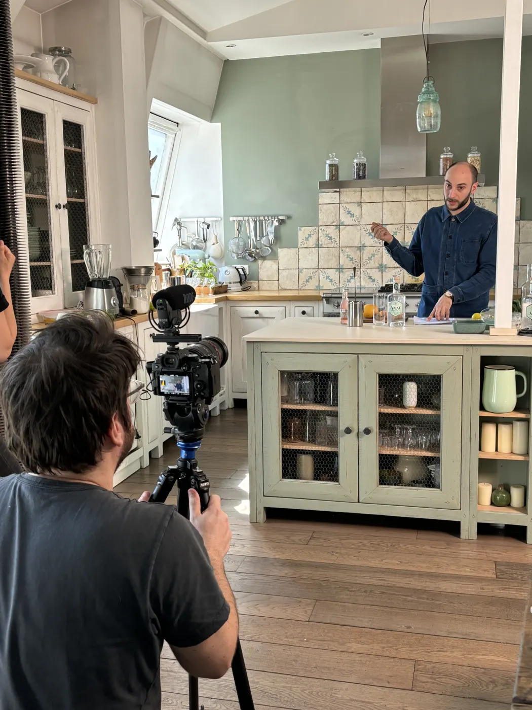 Cuisine de chef, équipe en action