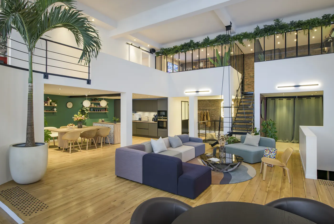 Loft sous verrière